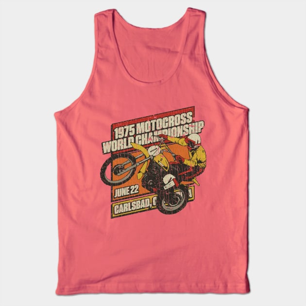 Motocross World Championships 1975 Tank Top by JCD666